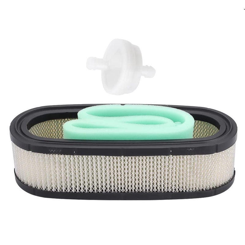 Powtol 394019S 394019 Air Filter 272490S Pre filter for 398825 4136 5052H 5052 5052K BS 42A707 12.5 through 20 HP vertical shaft L-Head twin cylinder Engine with 394358 Fuel Filter - Image 1